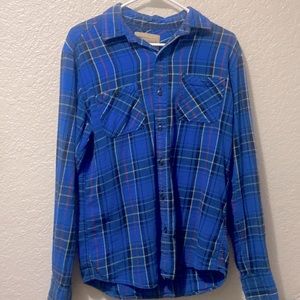 Blue flannel